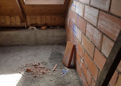 Bajo cubierta - obra
